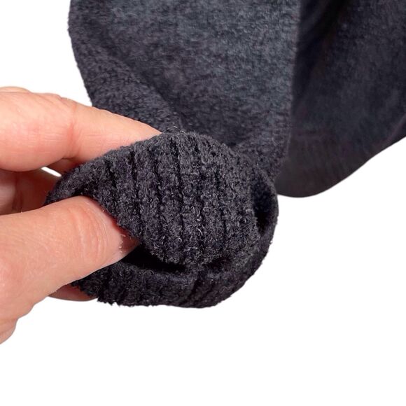 Barefoot Dreams CozyChic Lite Circle Cardigan Size Medium Black 423 - Picture 12 of 16